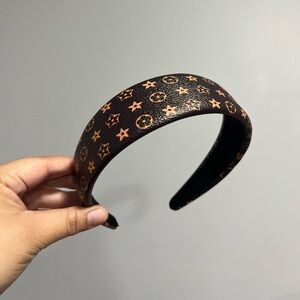 Brown and Tan Headband